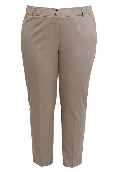 Alvina Plus Size Pipe Leg Trousers - 70723