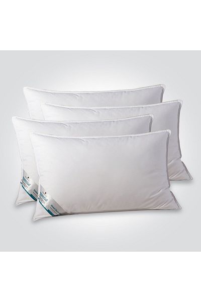 Donetella Pillow 1 Kg 50x75 Cm Microfiber Top - Luxury Down Alternative Filling Pack Of 4