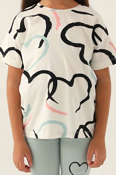 Rolypoly Σετ Κοριτσίστικο Καλσόν Βερμούδα - Κρέμα