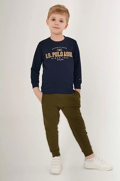 U.S. Polo Assn. Σετ φόρμας BOY'S - NAVY BLUE
