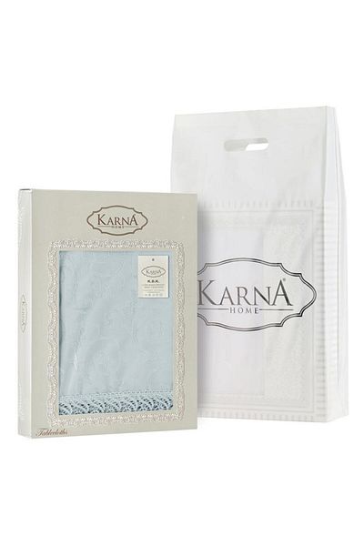 Karna Home Elegant Laced Tablecloth
