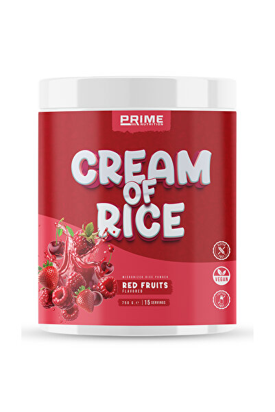 Prime Nutrition Cream Of Rice 750 gram Red Fruits (Kırmızı Meyve Aromalı)