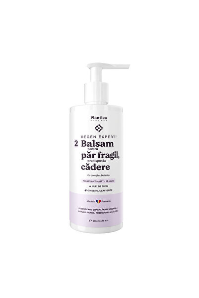 Plantica Biolabs Balsam pentru Păr Fragil, Predispus la Cădere, 200 ml