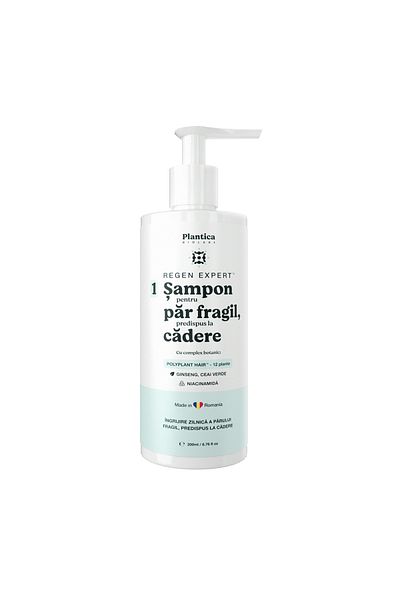 Plantica Biolabs Shampoo for Fragile Hair, Prone to Hair Loss, 200 ml