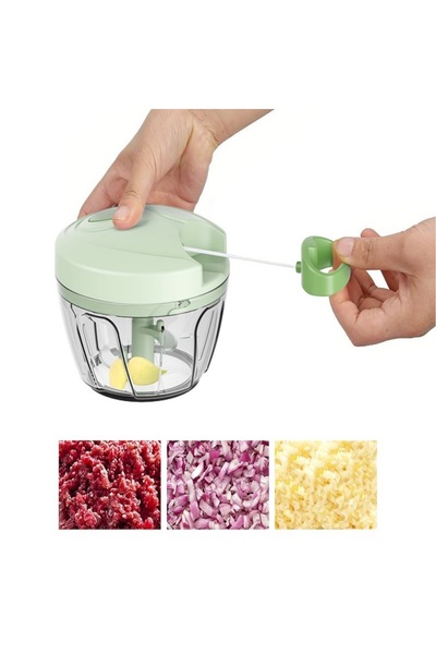 Parfait Durable and Sturdy Manual 3-Blade Pull Chopper