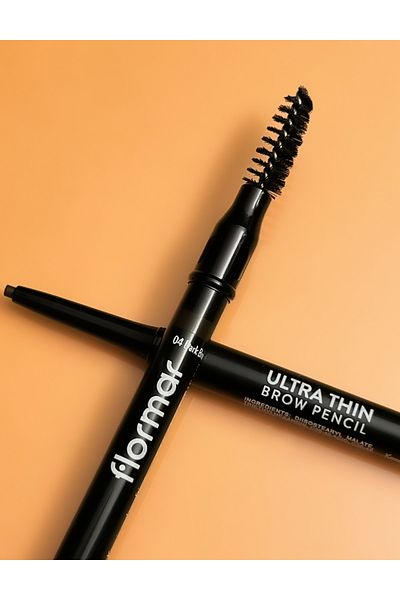 Flormar Ultra Thin Brow Pencil 04 Dark Brown