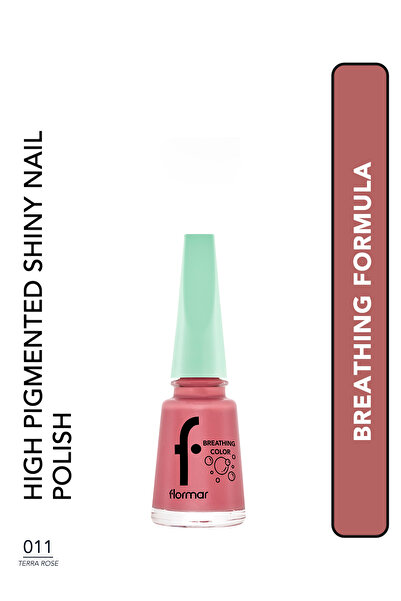 Flormar طلاء أظافر فلورمار بريثينج كولور 011 تيندر روز