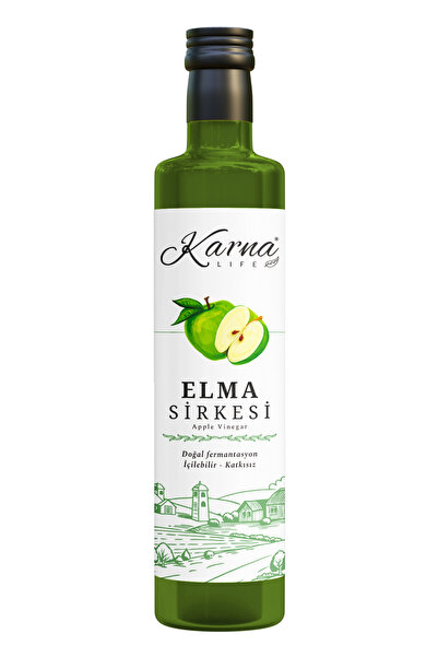 KARNA LİFE Elma Sirkesi - Doğal Fermantasyon 500 ml