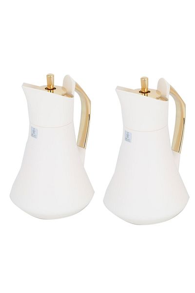 Alsaif Gallery Karma Pro Pearl Gold Thermos Set 2 Pieces