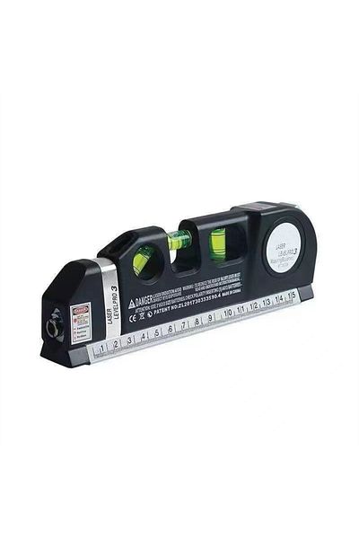 Choice Black Laser Level Multipurpose Line Laser Leveler Tool Cross Line Lasers With 8FT 2.5M Standard Meas