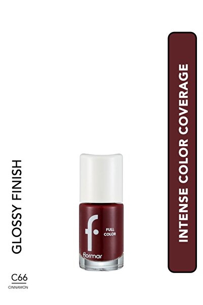 Flormar طلاء أظافر فلورمار كامل اللون FC66 سينامون
