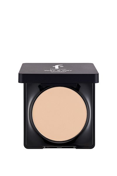 Flormar بودرة كريمية جافة ورطبة (درجة اللون السفلية الدافئة) - بودرة مضغوطة جافة ورطبة - 008 خوخي متوسط -8682536053754