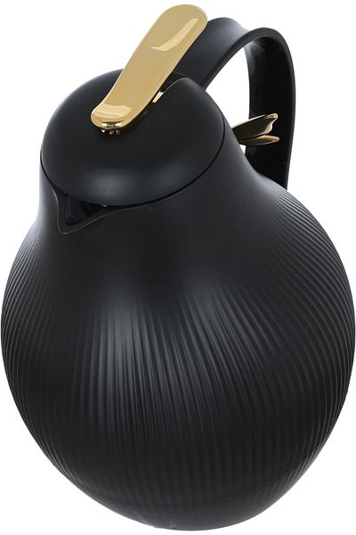 Alsaif Gallery Dora Black Butterfly Gold Thermos 1.5 Liters