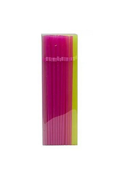Falcon Plastic Straws 225 Pcs – 8mm X 21cm | Durable, Food-grade Disposable Straws