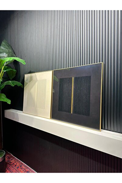 Tablomtr Metal Çerçeveli Gerçek Camlı Tablo CorrectionB 2 liSet