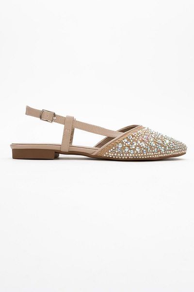 Park Moda K618 Open Back Women's Ballerinas
