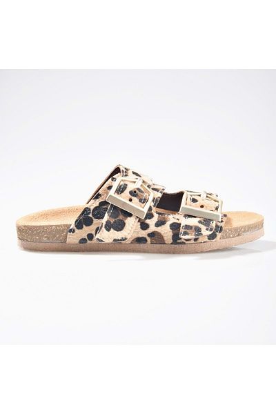 Zeyn 8181 Women's Genuine Leather Slippers