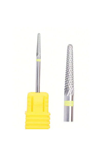 Choice مثقاب أظافر احترافي من الكربيد الأصفر 0311، مقاس 3/32 بوصة - عديم الرا...