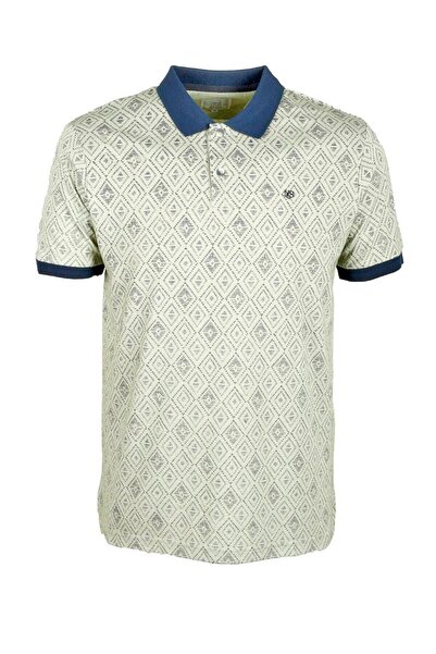 NCS Erkek Baskılı Slim Fit Dar Kesim Polo Yaka %100 Pamuk T-shirt Ns-cs Jeans...