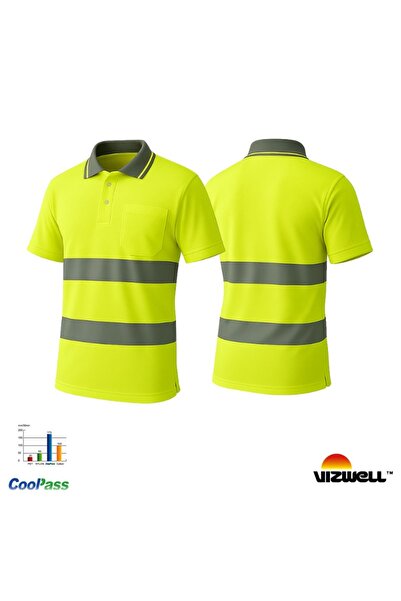 Vizwell ™ Reflektif T-shirt - Vwps01
