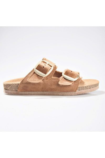 Zeyn 8128 Women's Genuine Leather Slippers