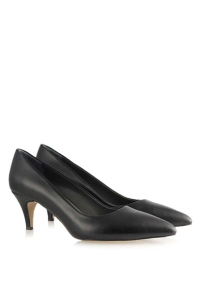 NİSH EXCLUSİVE Nish Exclusive 324 Women's Leather Classic Stiletto
