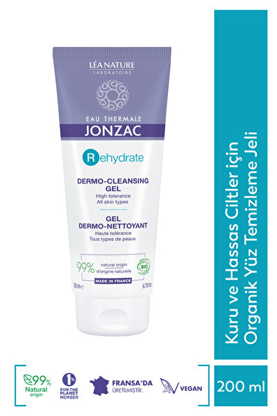 Eau Thermale Jonzac Kuru ve Hassas Ciltler için Organik Yüz Temizleme Jeli 20...