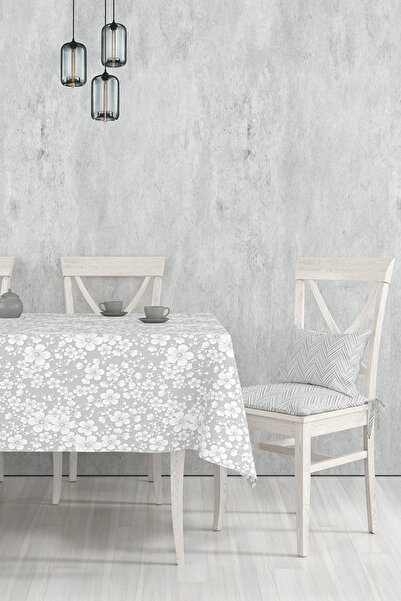 MORLİDO Yıkanabilir Silinebiilir Leke Tutmaz Kumaş Görünümlü Hijyenik Masa Ör...