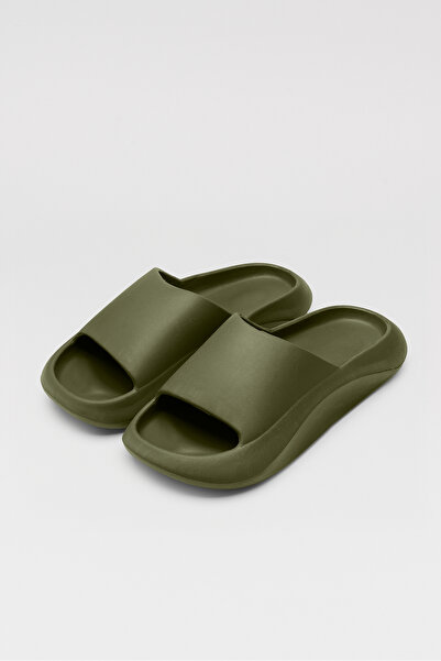 OZYO Artur haki erkek eva plaj terliği