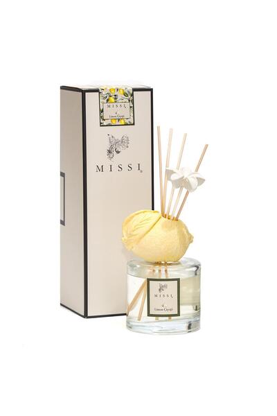 Missi 100 ml Limon Seramik Taşlı Limon Çiçeği Oda Kokusu