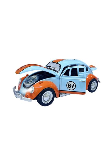 Choice Multicolor 1:18 Scale Simulation Volkswagen Beetle 1955 Vintage Alloy Car Model Sound Light Vehicles