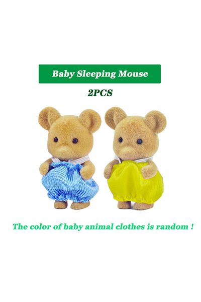 Choice Kk02 1:12 Simulation Forest Animal Family Rabbit Panda Koala Reindeer Baby Dollhouse Figures Collect