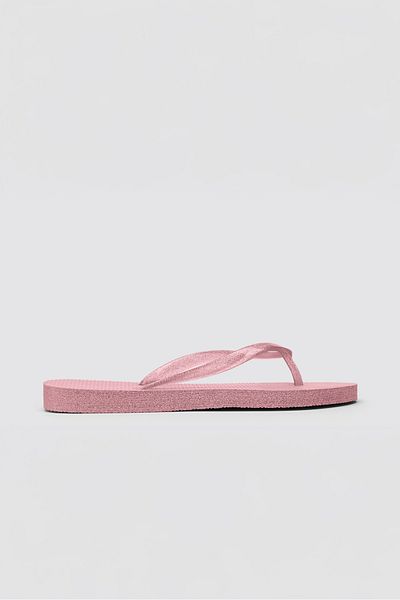 OZYO Havana Glitter Pink Flip Flops