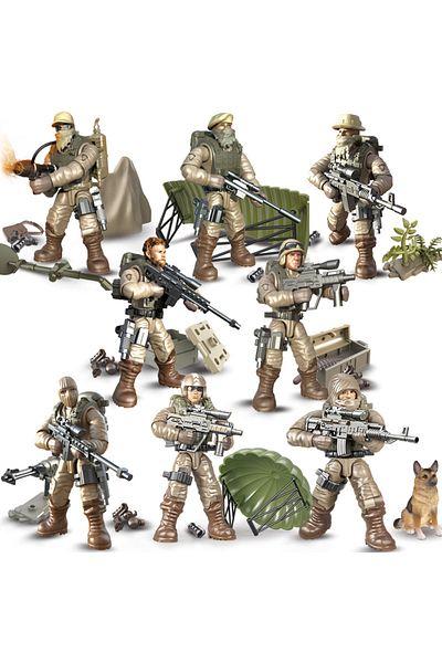 Choice No Original Box World War 2 Ww2 Army Military Soldiers Sawt Soldiers Special Force Diy Model Buildi