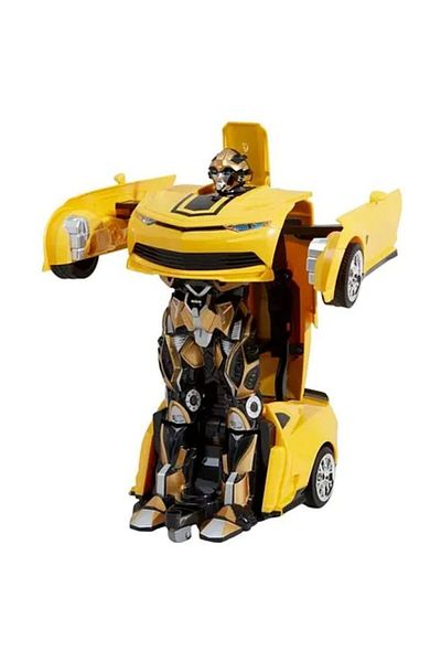 hst Transforming RC Robot, Automatically Transform from a Vehicle to a Robot, Durable Toy, Attractiv