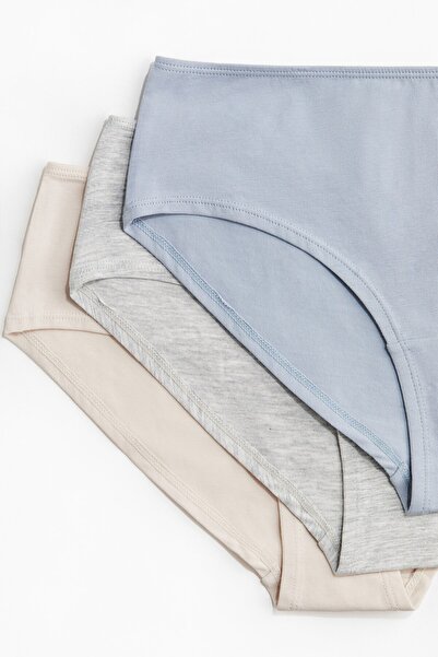 H&M 10'lu Pamuklu Hipster Külot