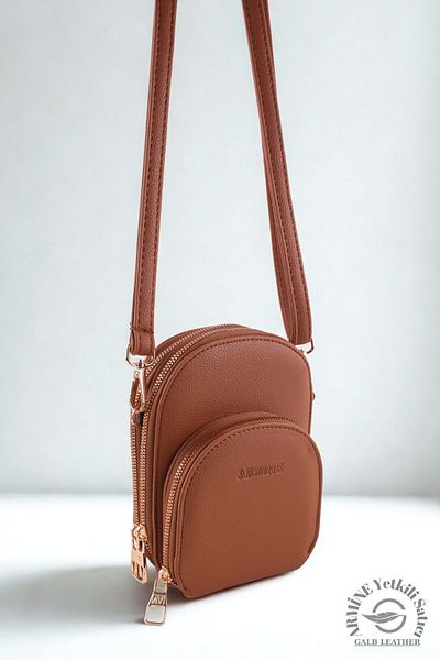 Armine Original Armine Premium Quality Women's Shoulder and Hand Bag Suitable for Daily Use 384 Tan