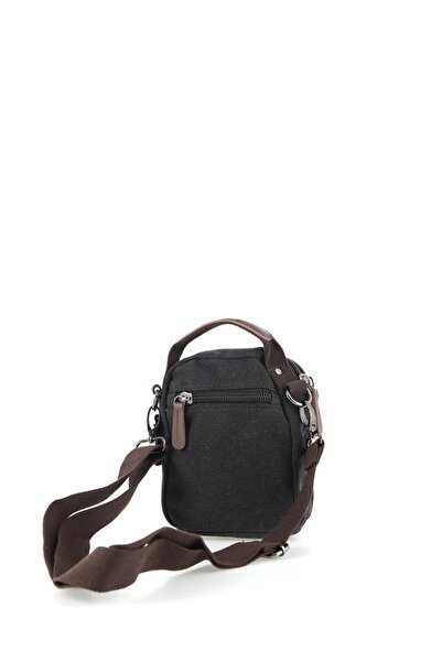 ÇÇS Black Unisex Crossbody Bag 31067