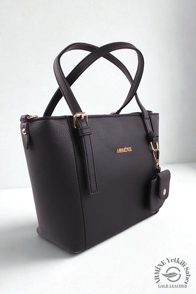 Armine Original Armine Premium Quality Women's Shoulder and Hand Bag Suitable for Daily Use Black 349