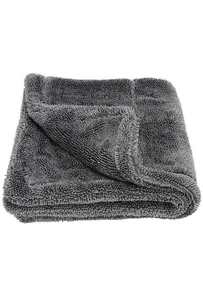 RARINCARE RARINCARE Microfiber Car Drying Towel, 1600 GSM, Double TWIST XL, 80 x 50 cm, Grey