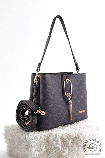 Armine Original Armine Premium Quality Women's Shoulder and Hand Bag Suitable for Daily Use 361 Black +1