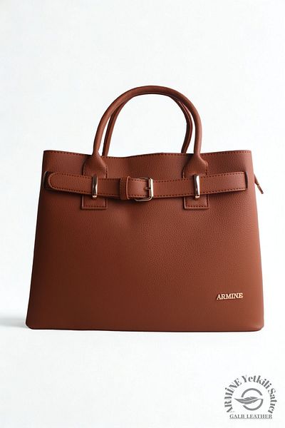 Armine Original Armine Premium Quality Women's Shoulder and Hand Bag Suitable for Daily Use Brown 395