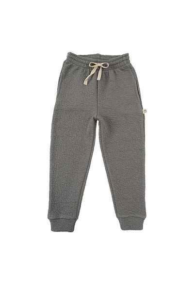 Little Gusto Bürümcük Quilted Sweatpants Baby Gray