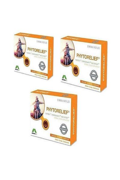 Phytorelief-CC Alchem Phytorelife 12 Herbal Pastillas X 3 Pieces