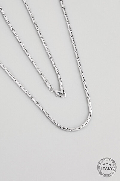 So CHIC... İtalyan Stili Gümüş Erkek Kolye