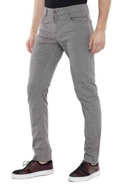 Cipo&Baxx Cd372a Slim Fit Cut Slim Πέπλο Ανδρικό Jean Παντελόνι