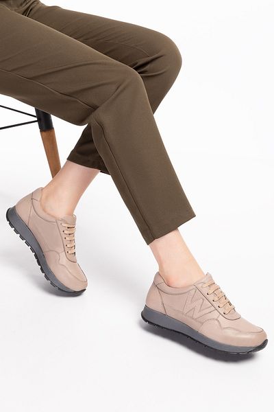 Gondol Pantofi sport cu talpă anatomică din piele naturală în interior și exterior Flf.444