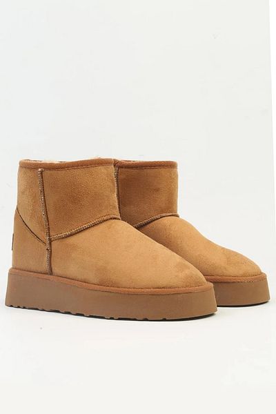 Pierre Cardin 52706 Model Ghete de damă din nubuc cu talpă înaltă