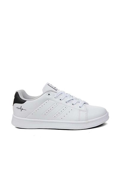 Nesil Shoes Bestof 041 White&Black Daily Unisex Sports Shoes