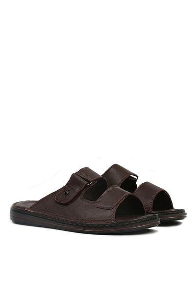 Pierre Cardin Γνήσιο δέρμα 5111 Model Daily Ανδρικές Παντόφλες - Hajj Umrah